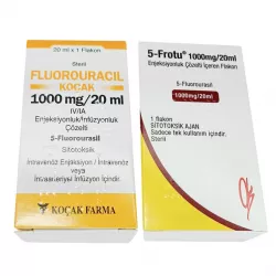 Фторурацил (5-Фторурацил) концентрат для инъекц. раствора 1г : 50мг/мл фл. 20мл №1 фото