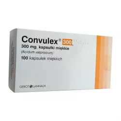 Конвулекс 300мг капсулы №100 фото