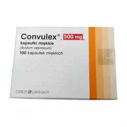 Конвулекс 500мг капс. №100 фото